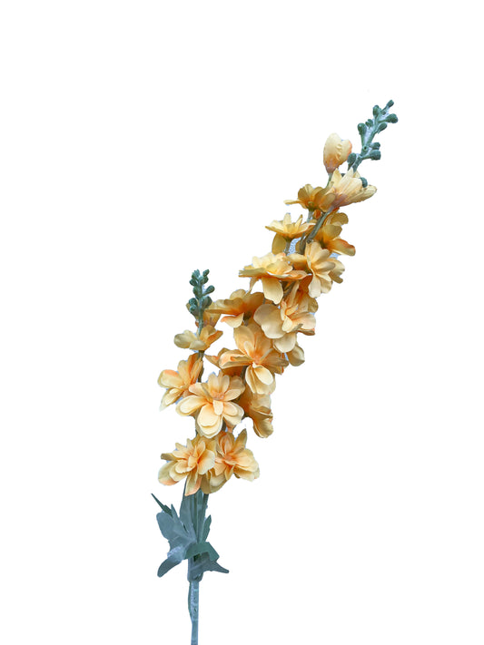 Artificial Delphinium Light Yellow