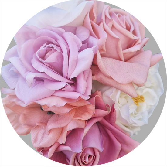 Pink Secret Garden Roses, DIY Wedding Flowers
