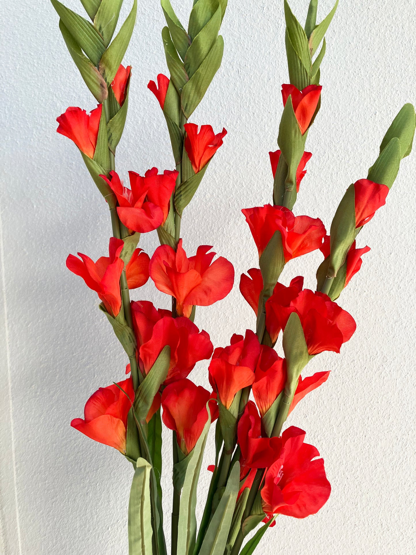 Artificial Gladiolus Red