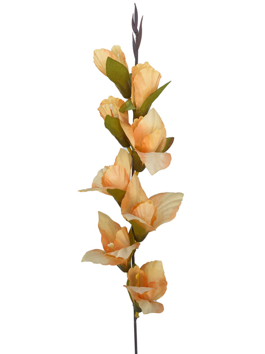 Artificial Gladiolus Orange