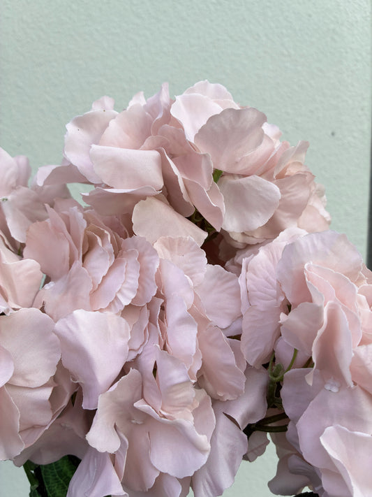 Artificial Hydrangea Bunch Quicksand