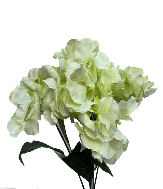 Bouquet d'hortensias artificiels bleu