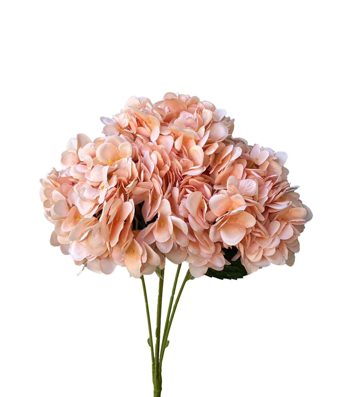 Artificial Hydrangea Bunch Peach
