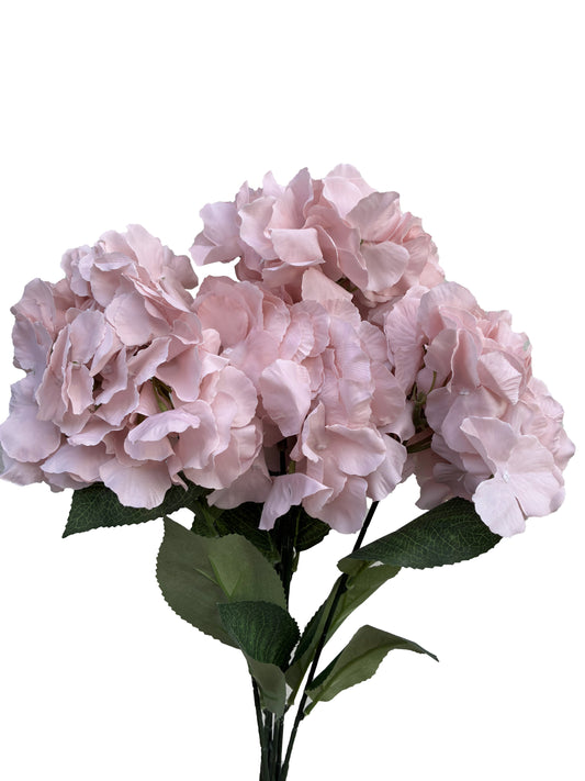 Artificial Hydrangea Bunch Quicksand