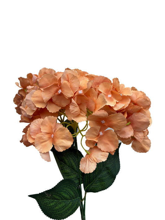 Bouquet d'hortensias artificiels bleu