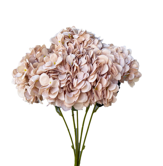 Artificial Hydrangea Bunch Nude
