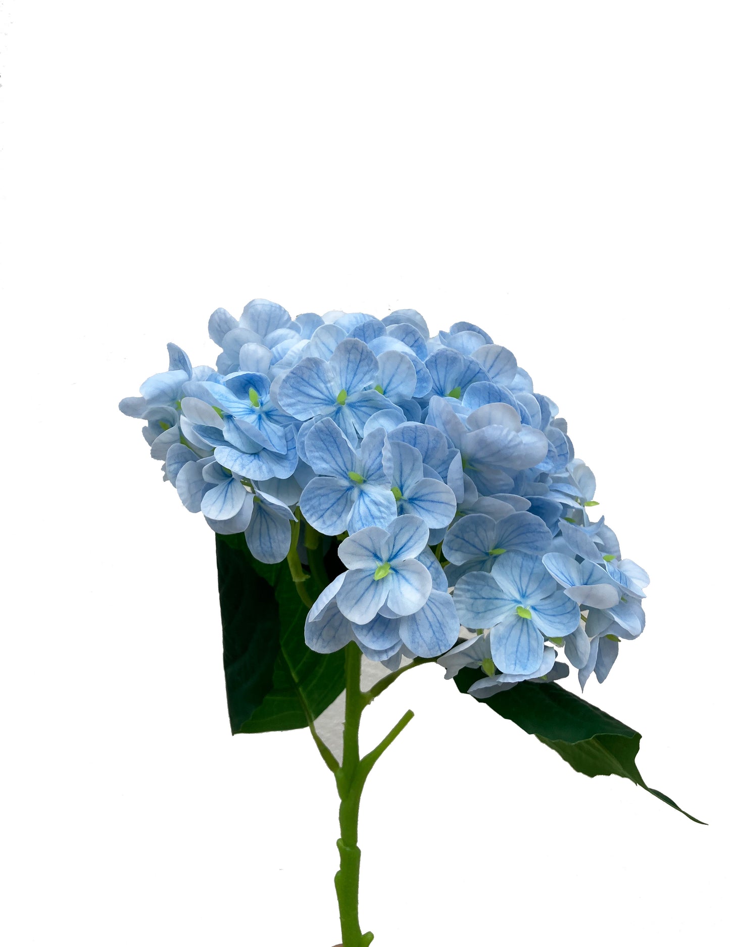 Artificial Real Touch Hydrangea Blue