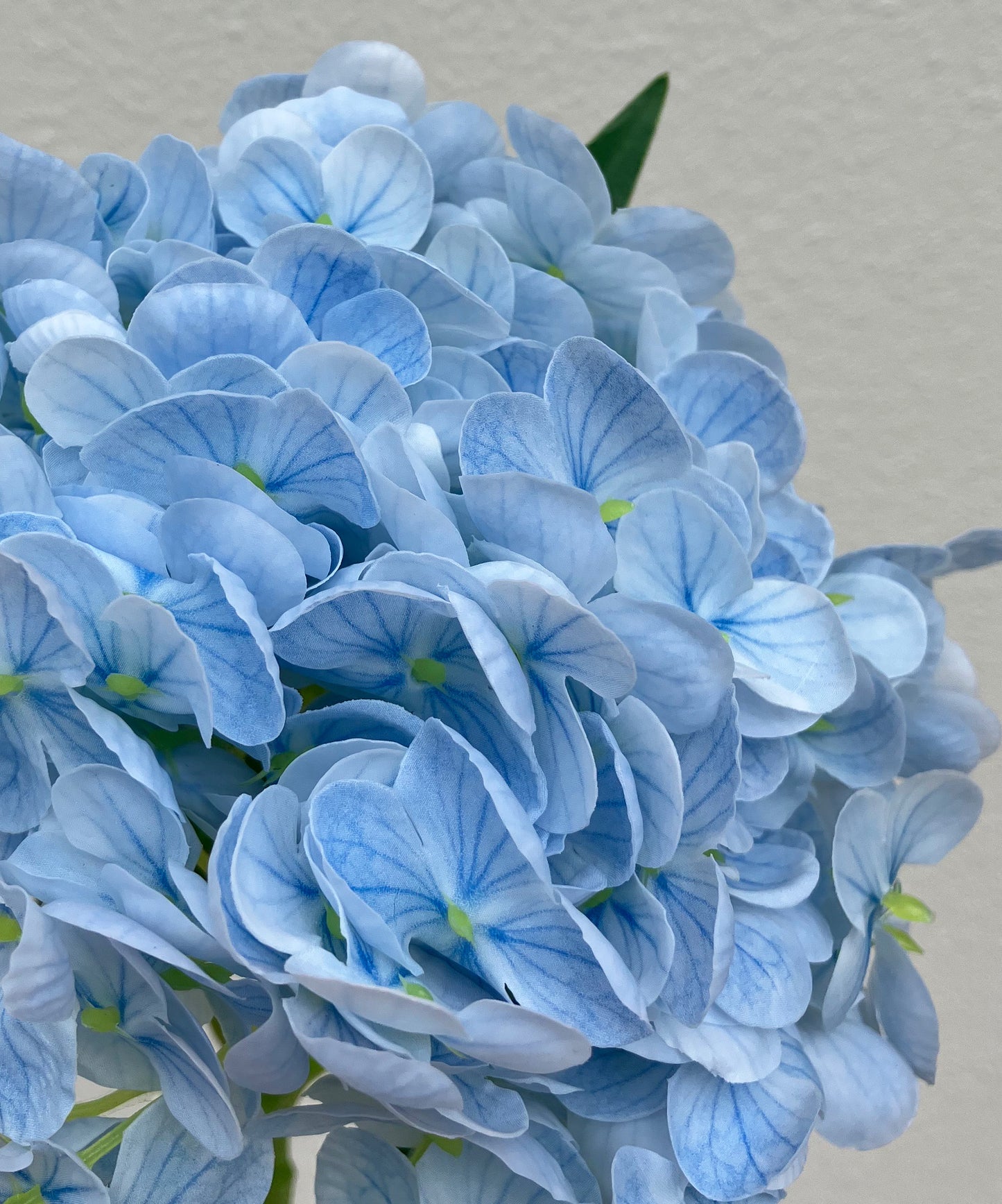 Artificial Real Touch Hydrangea Blue