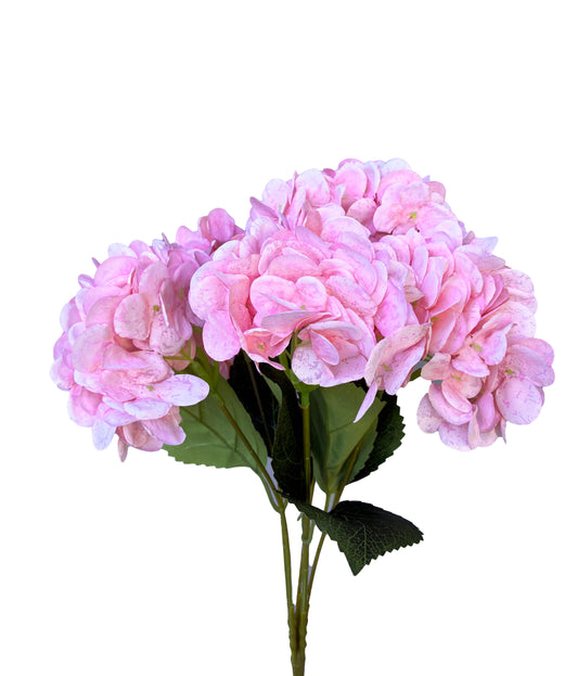 Artificial Hydrangea Bunch Pink