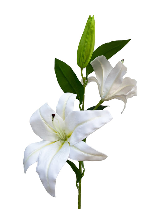 Artificial Lily White