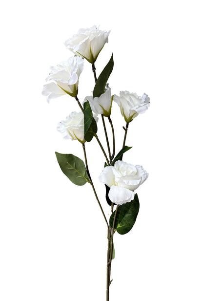 Lisianthus artificiel blanc