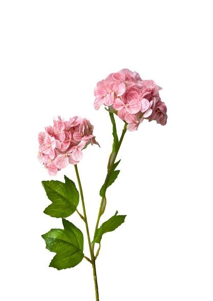 Artificial Real Touch Snow Touch Hydrangea Dusty Pink