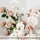 Artificial Real Touch Rose white