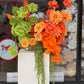 Real Touch David Austin Rose Soft Orange