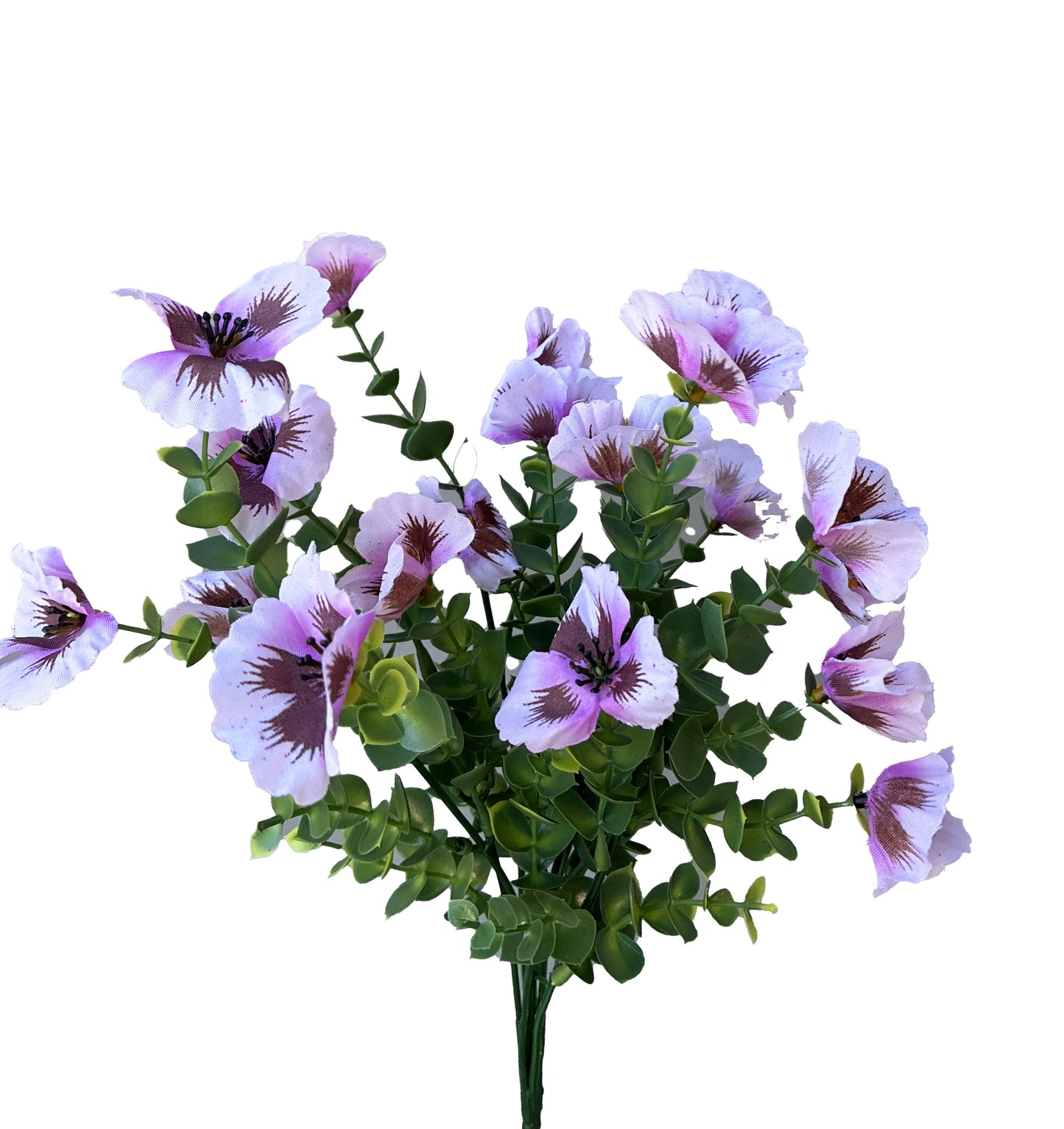 Artificial Pansy Bunch Pink