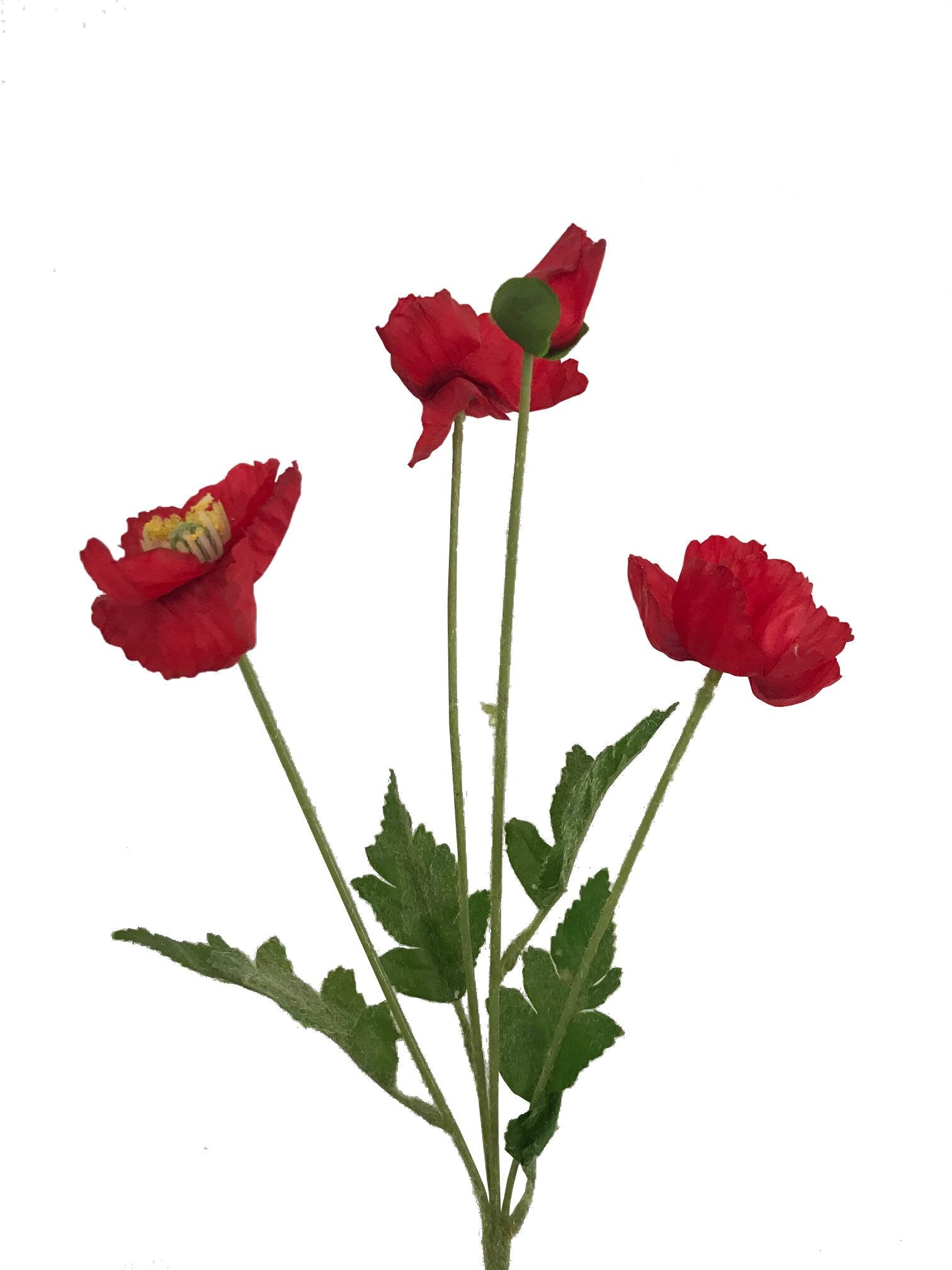     artificial poppy red
