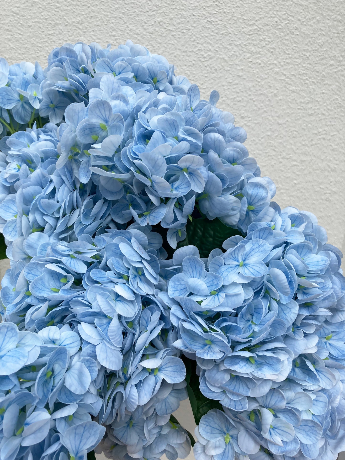 Artificial Real Touch Hydrangea Blue