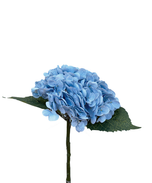 Artificial Real Touch Hydrangea Blue