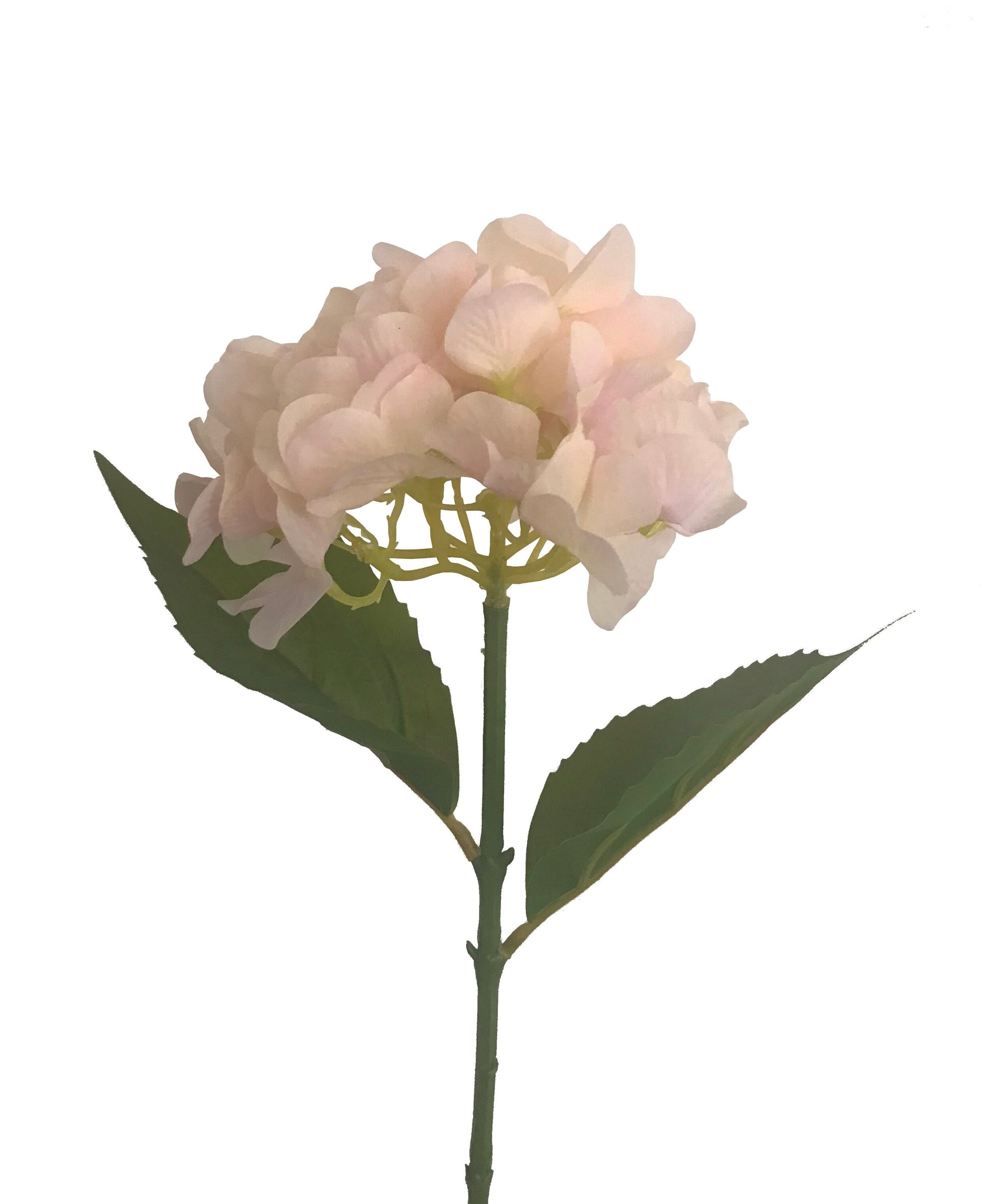     artificial real touch hydrangea pink