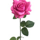 Artificial Real Touch Rose Hot Pink