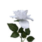     artificial real touch rose white