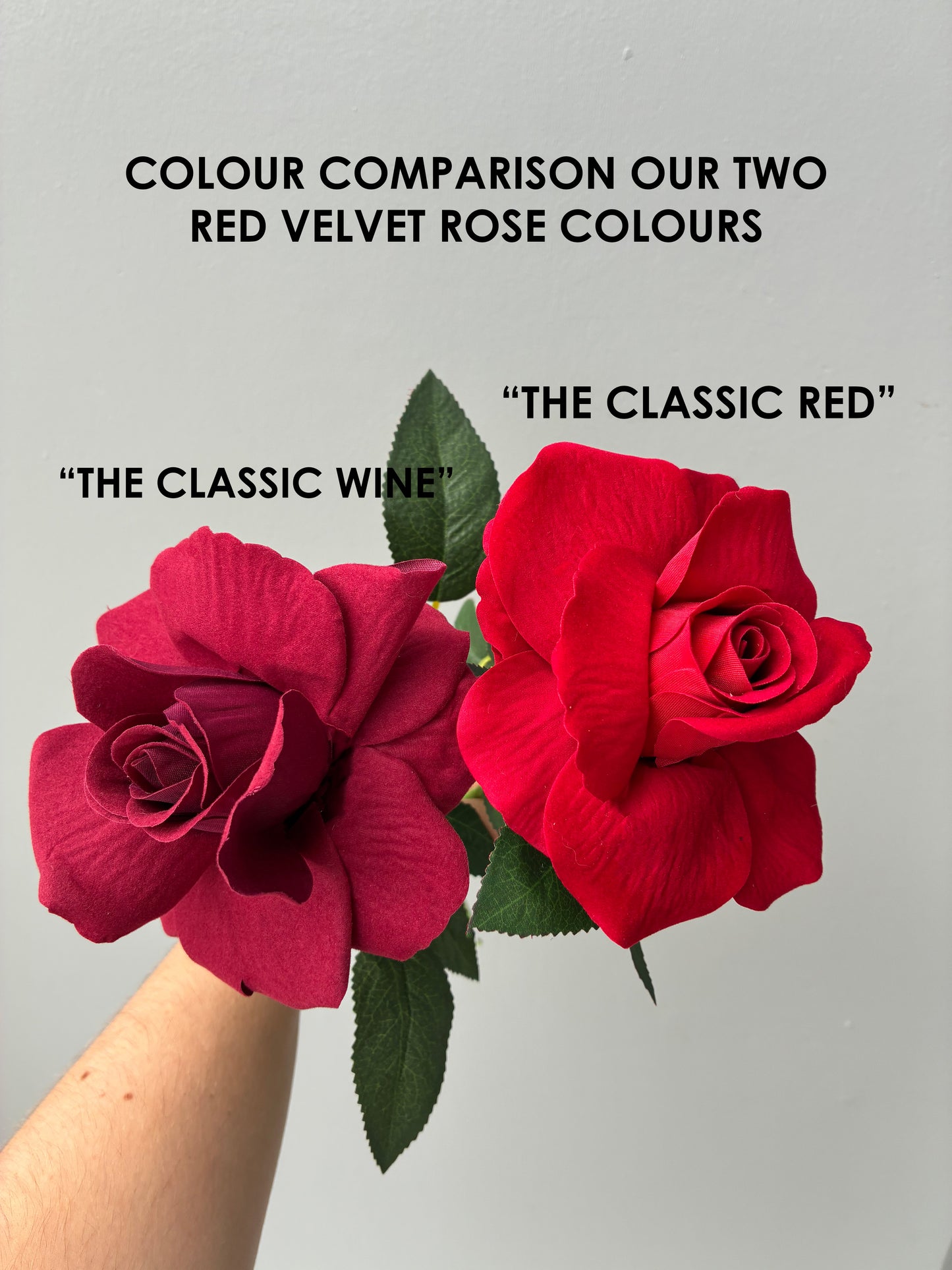 fake red roses australia