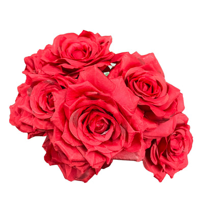Manojo de rosas rojo