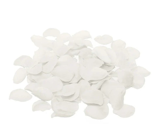 Artificial Rose Petals White