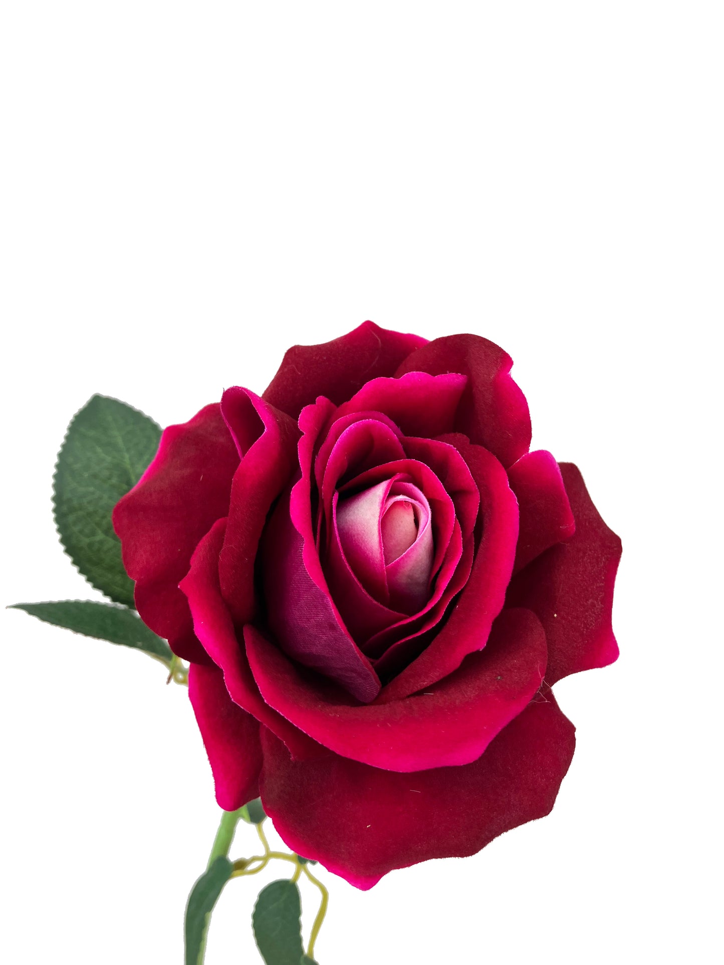 The Classic Artificial Rose Ruby