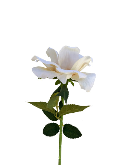 The Classic Artificial Rose Soft Yellow