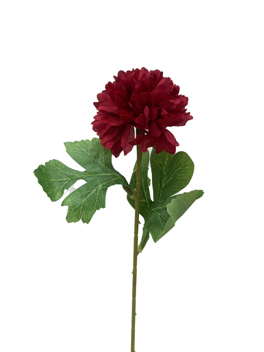 Artificial Chrysanthemum Wine Red