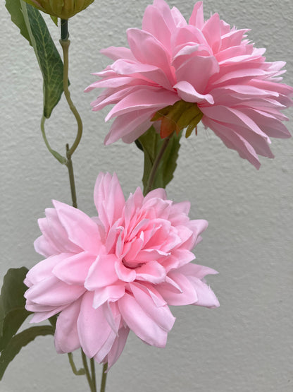 Artificial Dahlia Spray Pink
