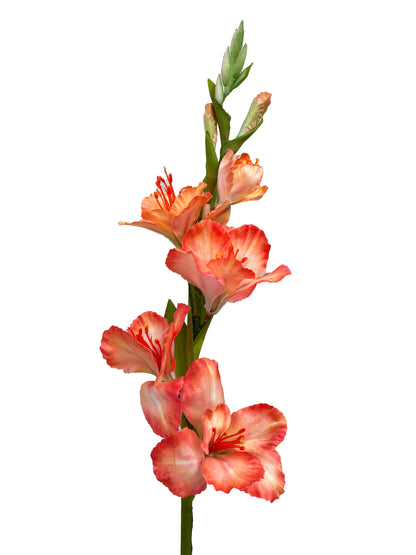 Artificial Gladiolus Orange