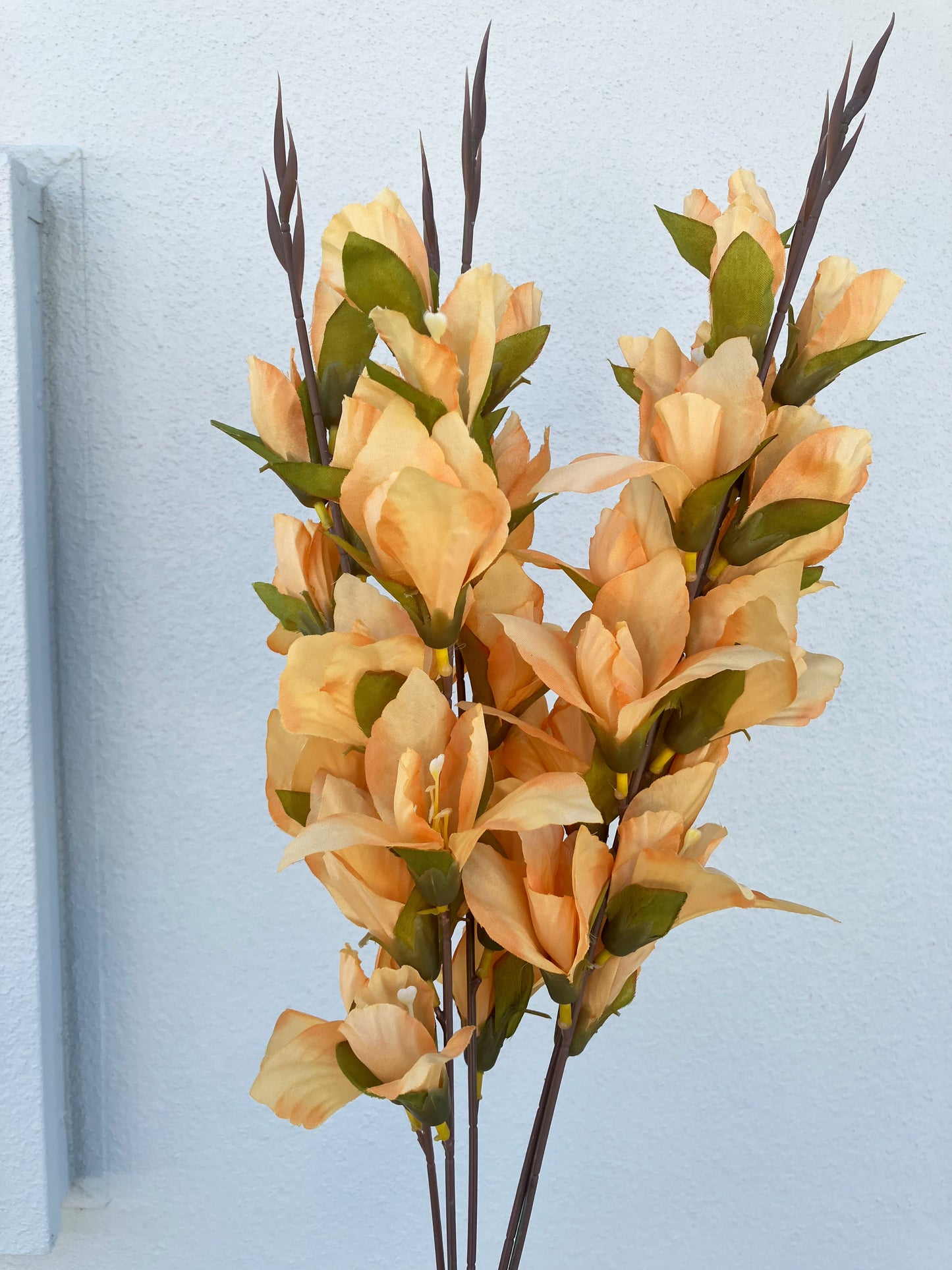 Artificial Gladiolus Orange