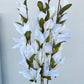 Gladiolo Artificial Blanco