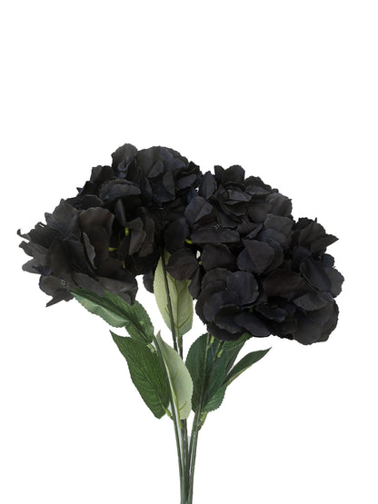 Manojo De Hortensias Artificiales Rosa Fuerte