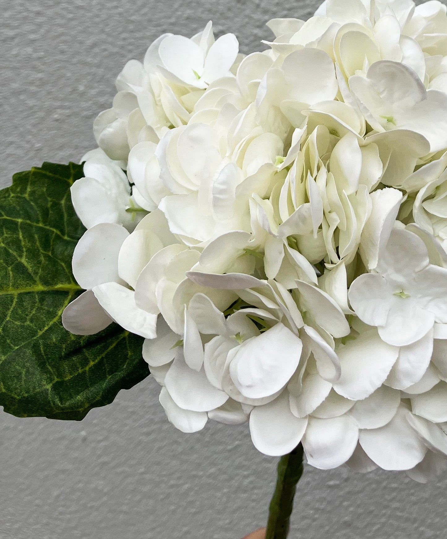 Artificial Real Touch Hydrangea White