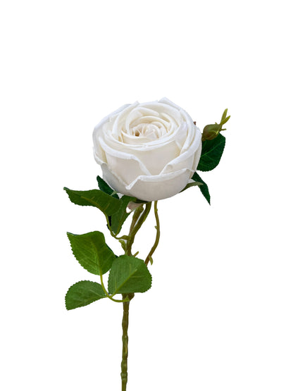Artificial Silk Aurora Rose White
