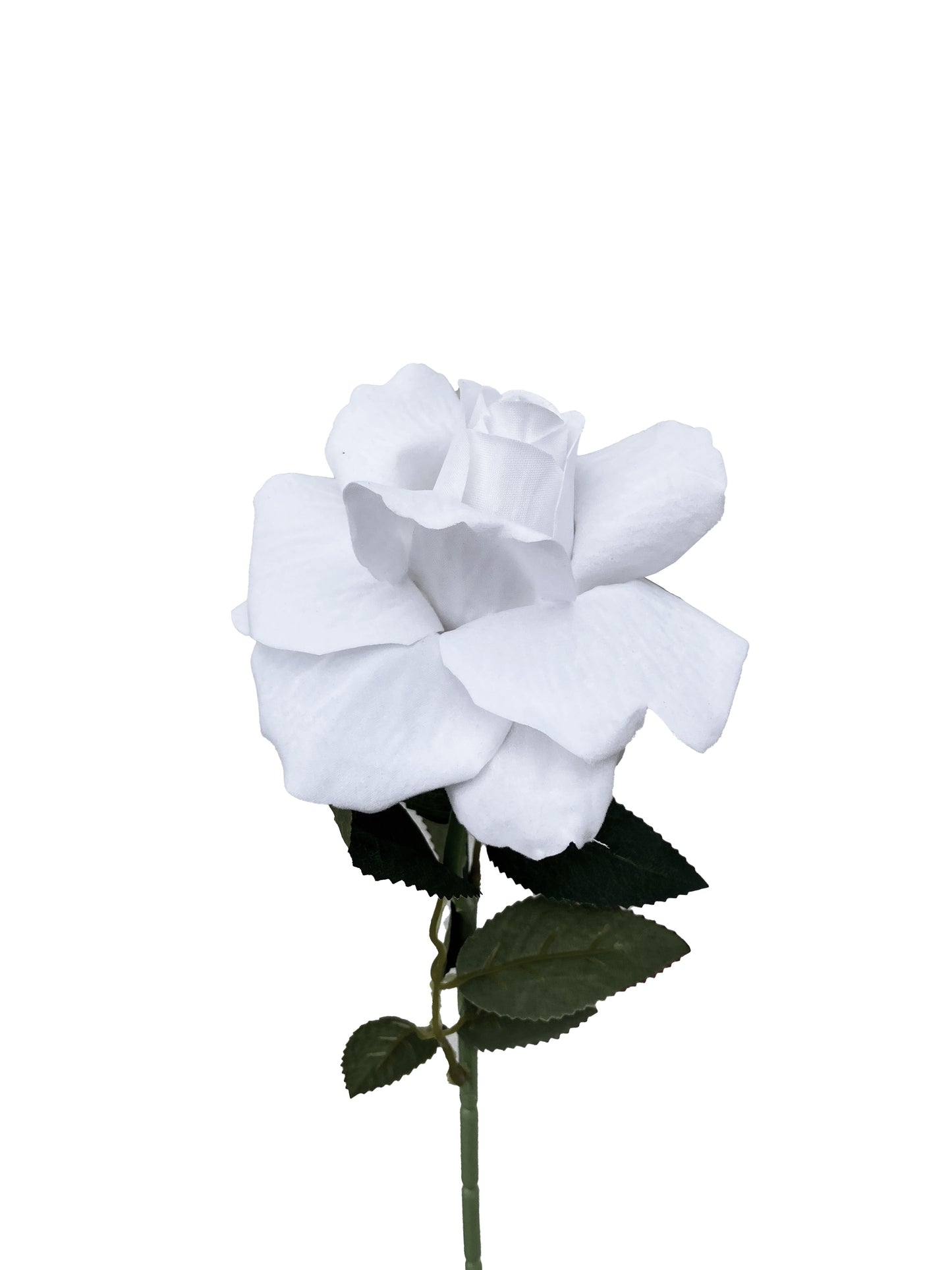 The Classic Artificial Rose Pure White
