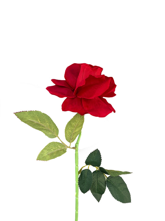La Rose Artificielle Classique Rouge
