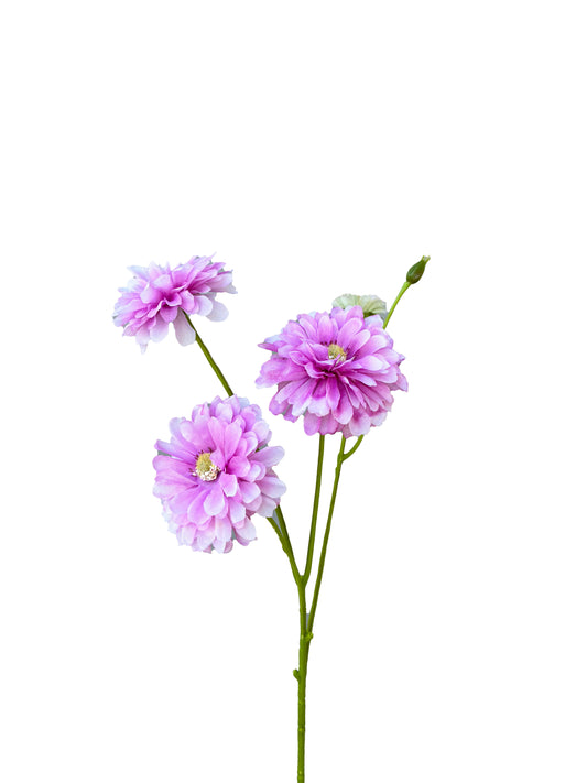 Artificial Zinnia Charisma Lilac