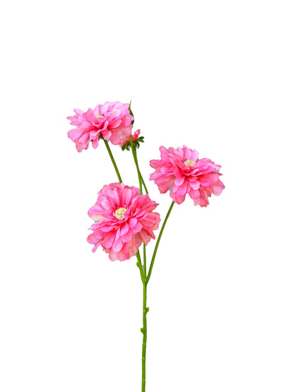 Artificial Zinnia Watermelon