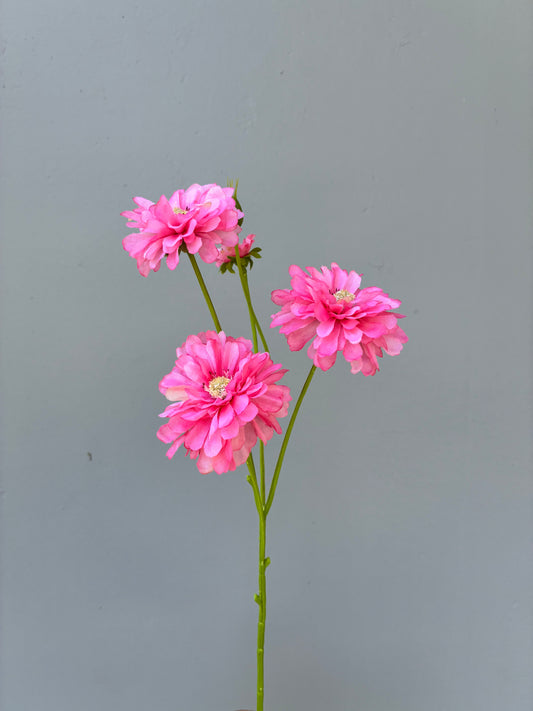 Artificial Zinnia Watermelon