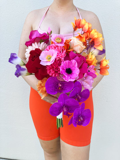 Artificial Silk Bougainvillea Orange