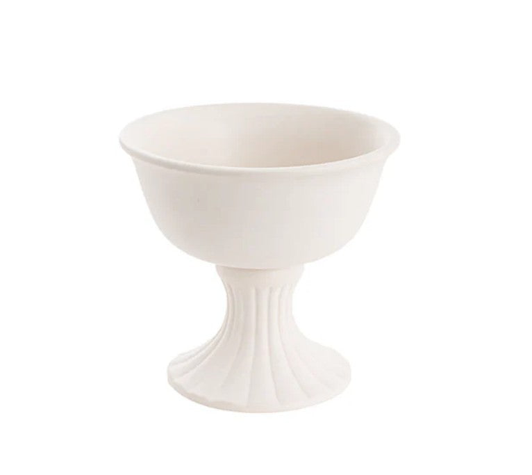 Ceramic Pot Urn White