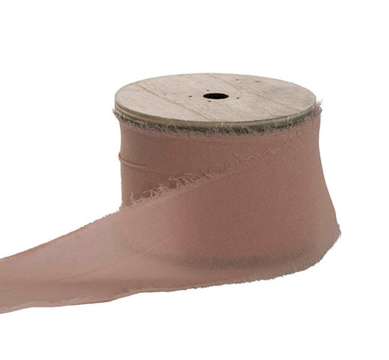 Chiffon Ribbon Mocha