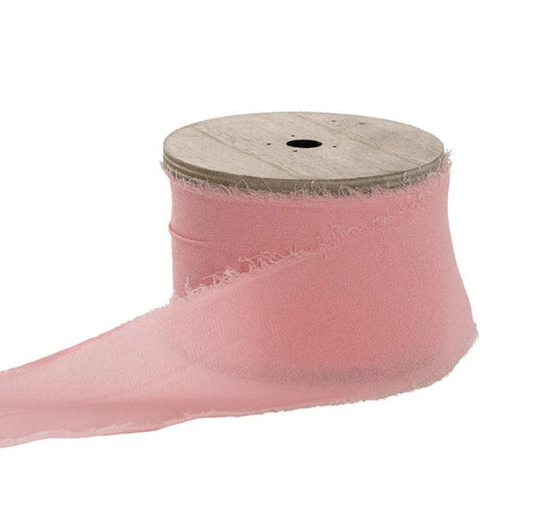 Chiffon Ribbon Pink