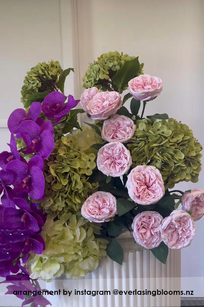 Orquídea Artificial Real Touch Púrpura Oscuro