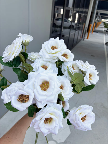 Artificial Gardenia Spray White