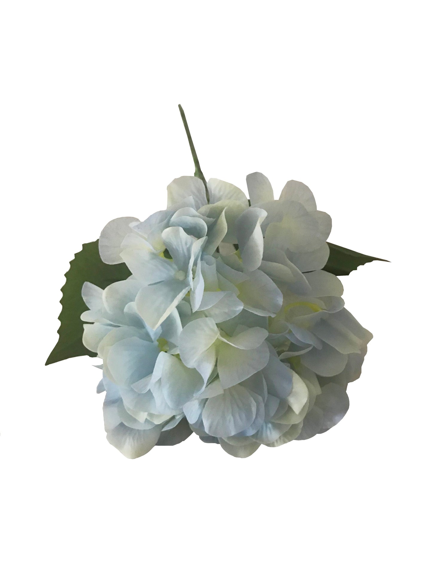    fake real touch hydrangea blue